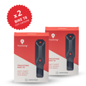 Double Pack: Trackting BIKE T8 (con canone 29€/anno)